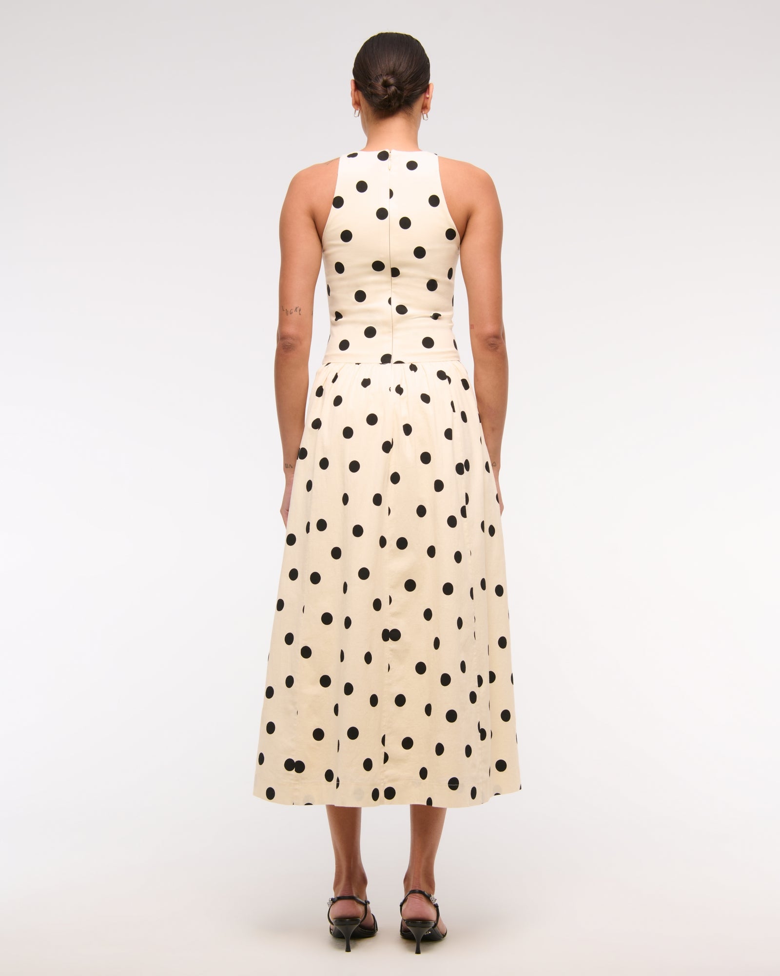 Drop-Waist Midi Dress (Buy 2 Free Shipping)