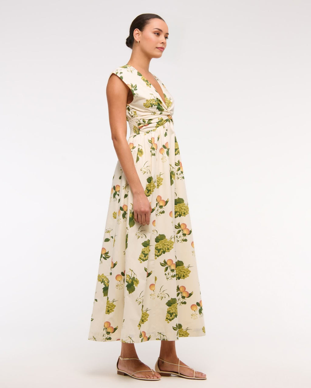 Twist-Front Maxi Dress (Buy 2 Free Shipping)