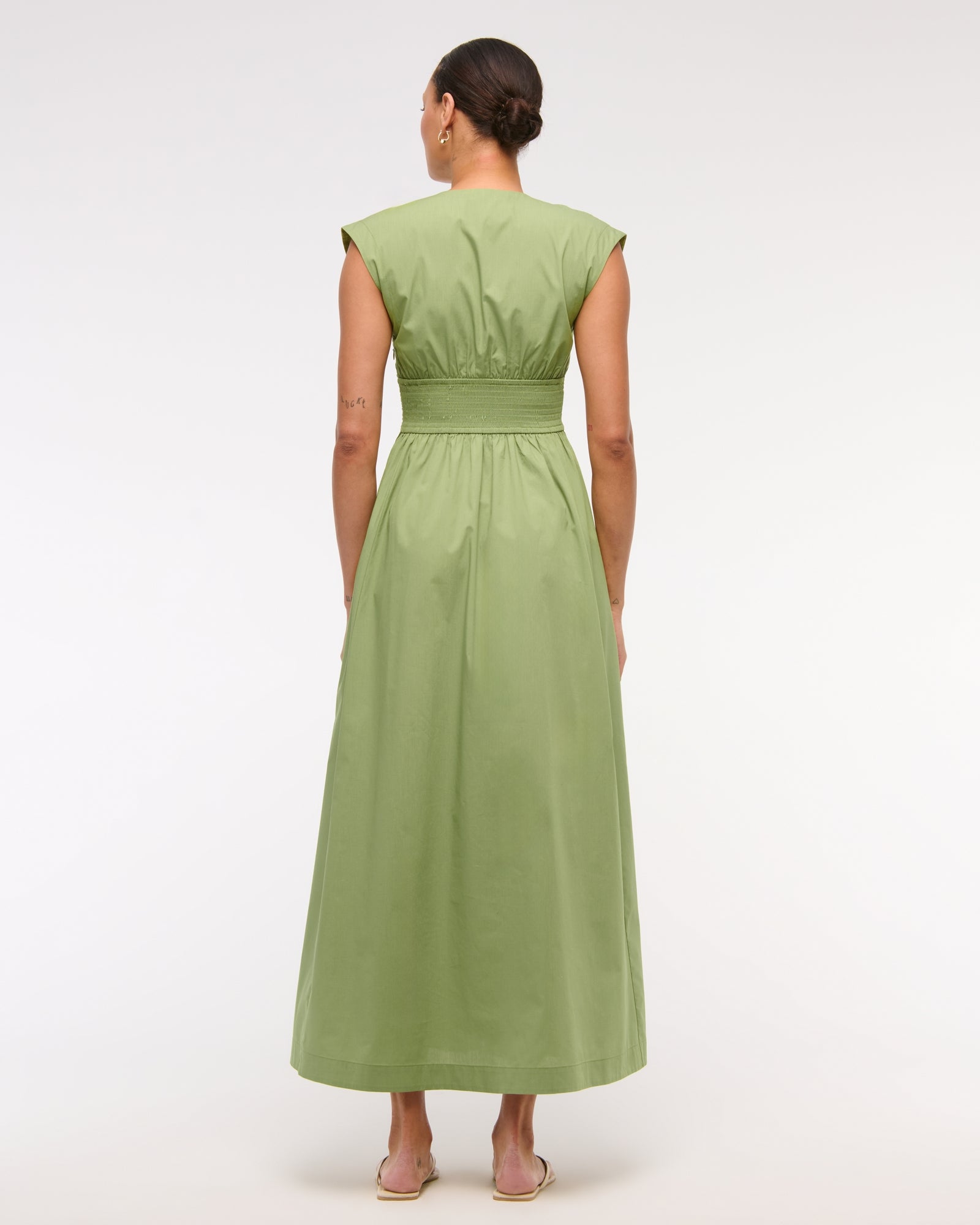 Twist-Front Maxi Dress (Buy 2 Free Shipping)