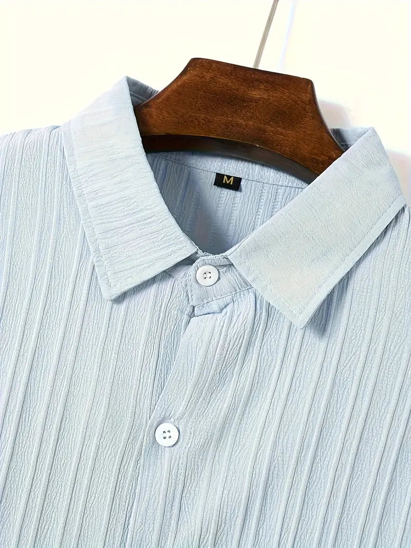 Simpson™ | Casual Linen Shirt with Buttons