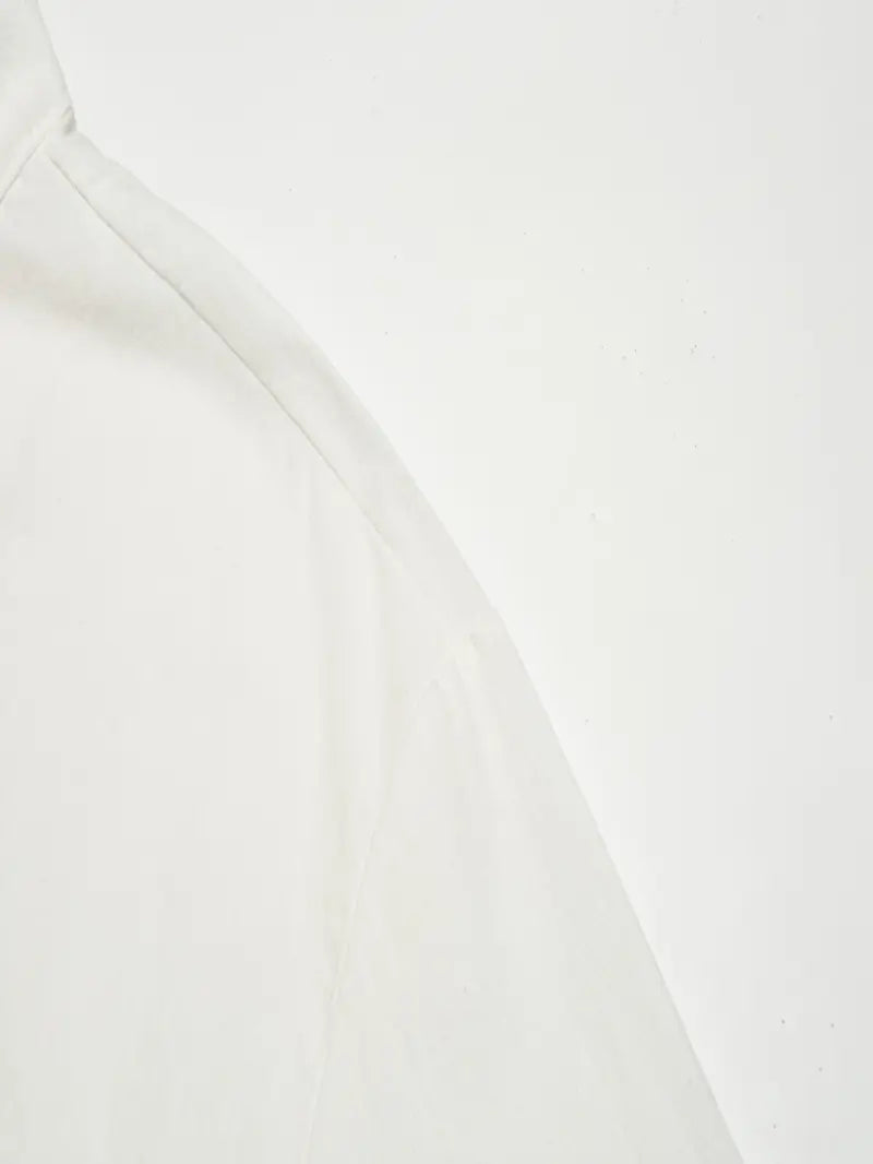 Hudson™ | Long-Sleeved Linen Shirt with Mandarin Collar