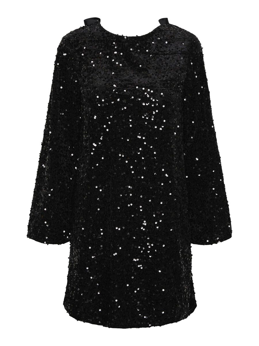 MAMA Sequined Tie-back Dress (Buy 2 Free Shipping)