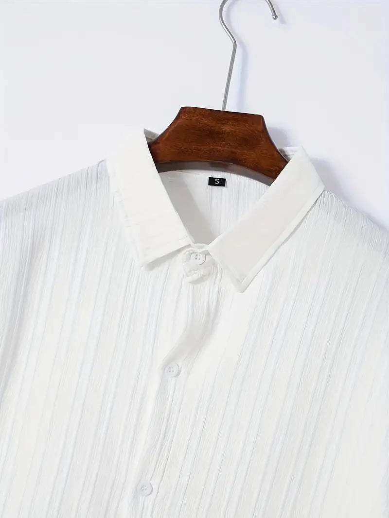 Simpson™ | Casual Linen Shirt with Buttons