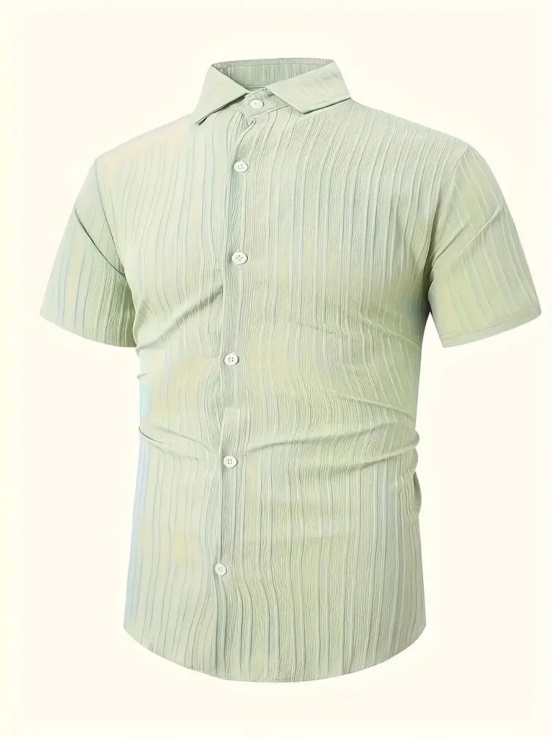 Simpson™ | Casual Linen Shirt with Buttons