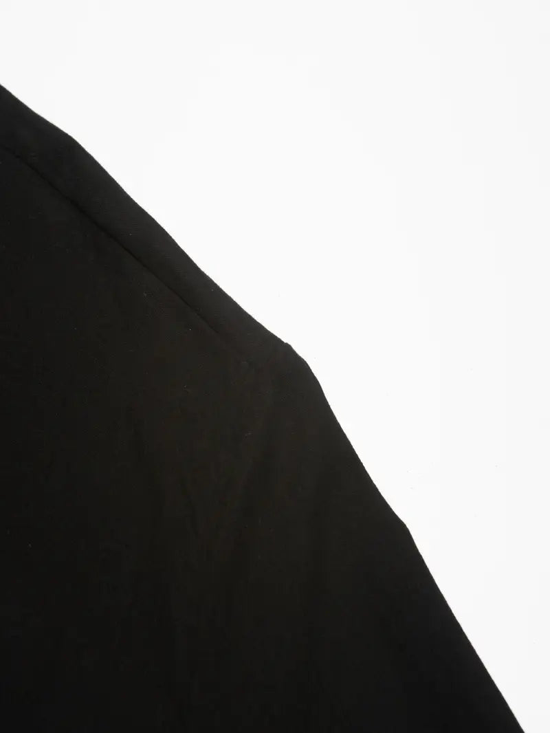 Hudson™ | Long-Sleeved Linen Shirt with Mandarin Collar