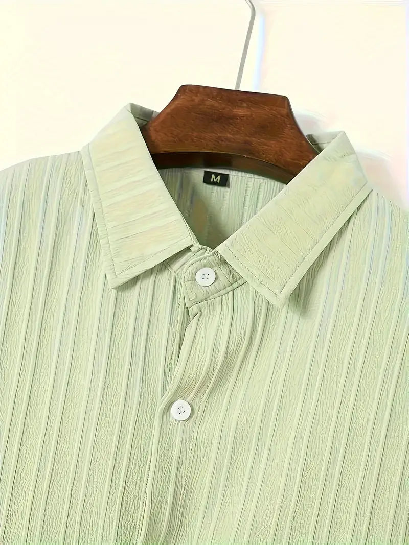 Simpson™ | Casual Linen Shirt with Buttons