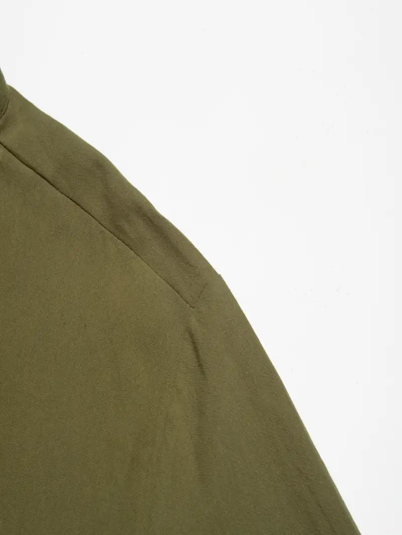 Hudson™ | Long-Sleeved Linen Shirt with Mandarin Collar