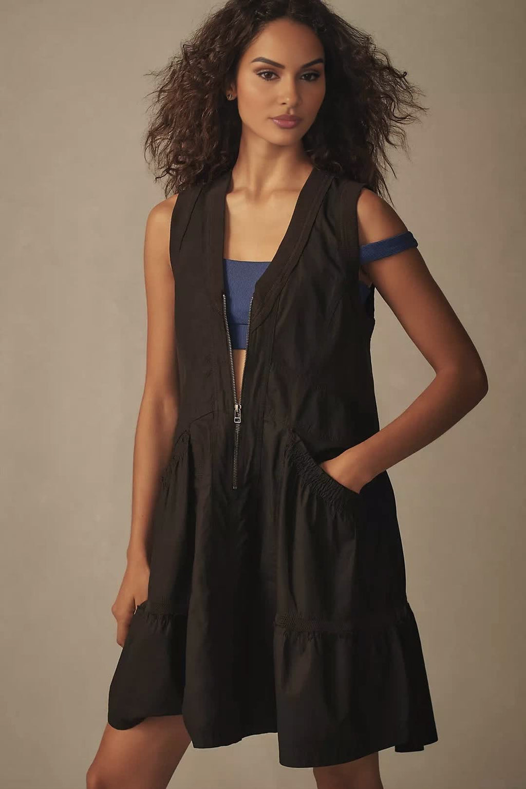 Daily Practice Utility Mini Dress(Buy 2 Free Shipping)