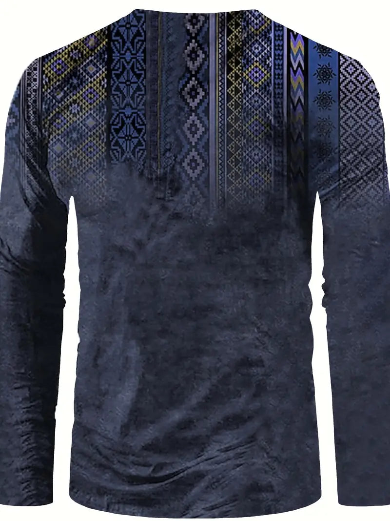 Clayton™ | Bohemian-Style Long-Sleeved Shirt