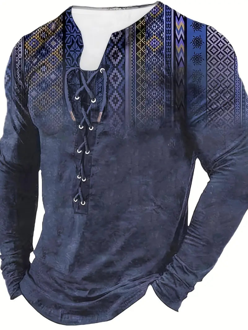 Clayton™ | Bohemian-Style Long-Sleeved Shirt