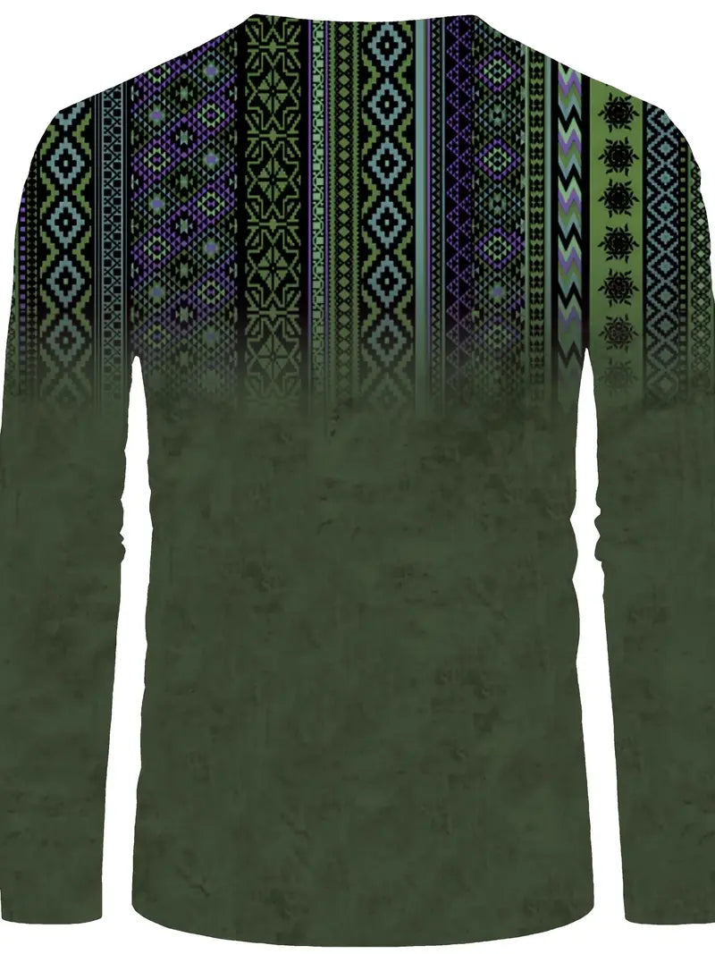 Clayton™ | Bohemian-Style Long-Sleeved Shirt