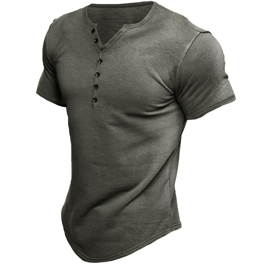 Dawson™ | Short-Sleeved Henley Shirt