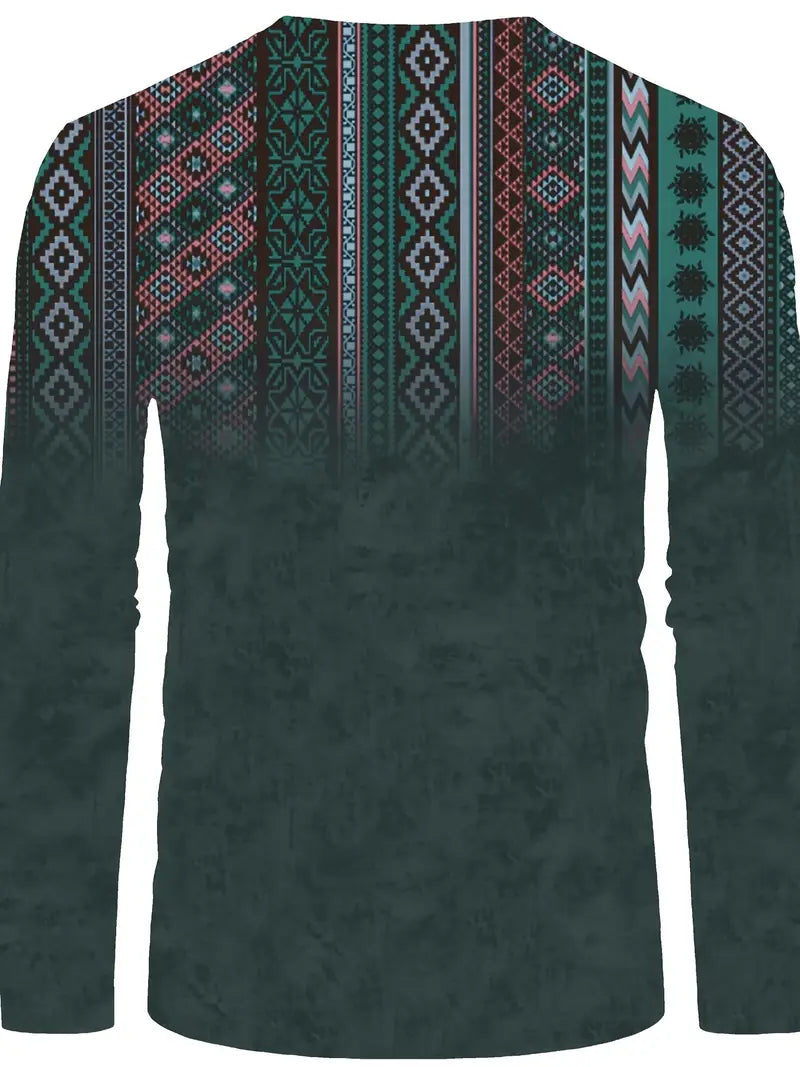 Clayton™ | Bohemian-Style Long-Sleeved Shirt
