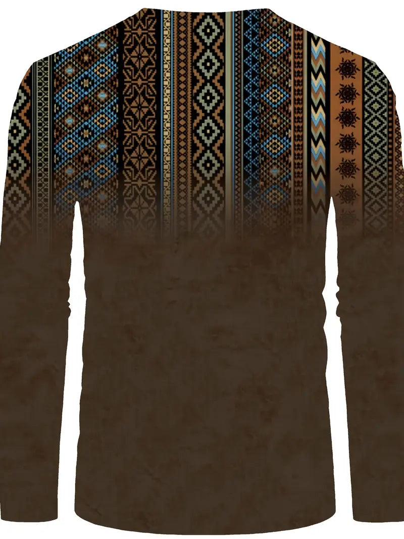 Clayton™ | Bohemian-Style Long-Sleeved Shirt
