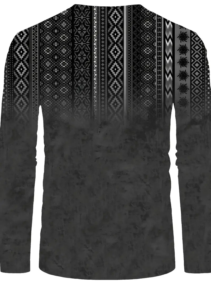 Clayton™ | Bohemian-Style Long-Sleeved Shirt