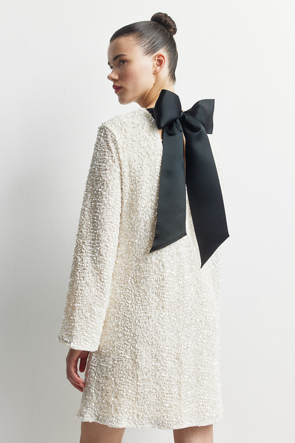 MAMA Sequined Tie-back Dress (Buy 2 Free Shipping)