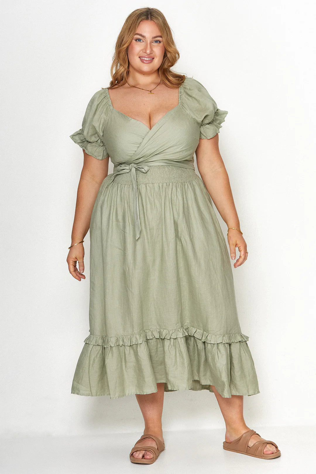 Reversible Ruffle Dress(BUY 2 FREE SHIPPING)